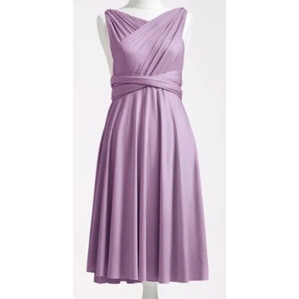 Sugar Bits Mauve/Lavender Infinity Dress, L/XL, NWT ✔️